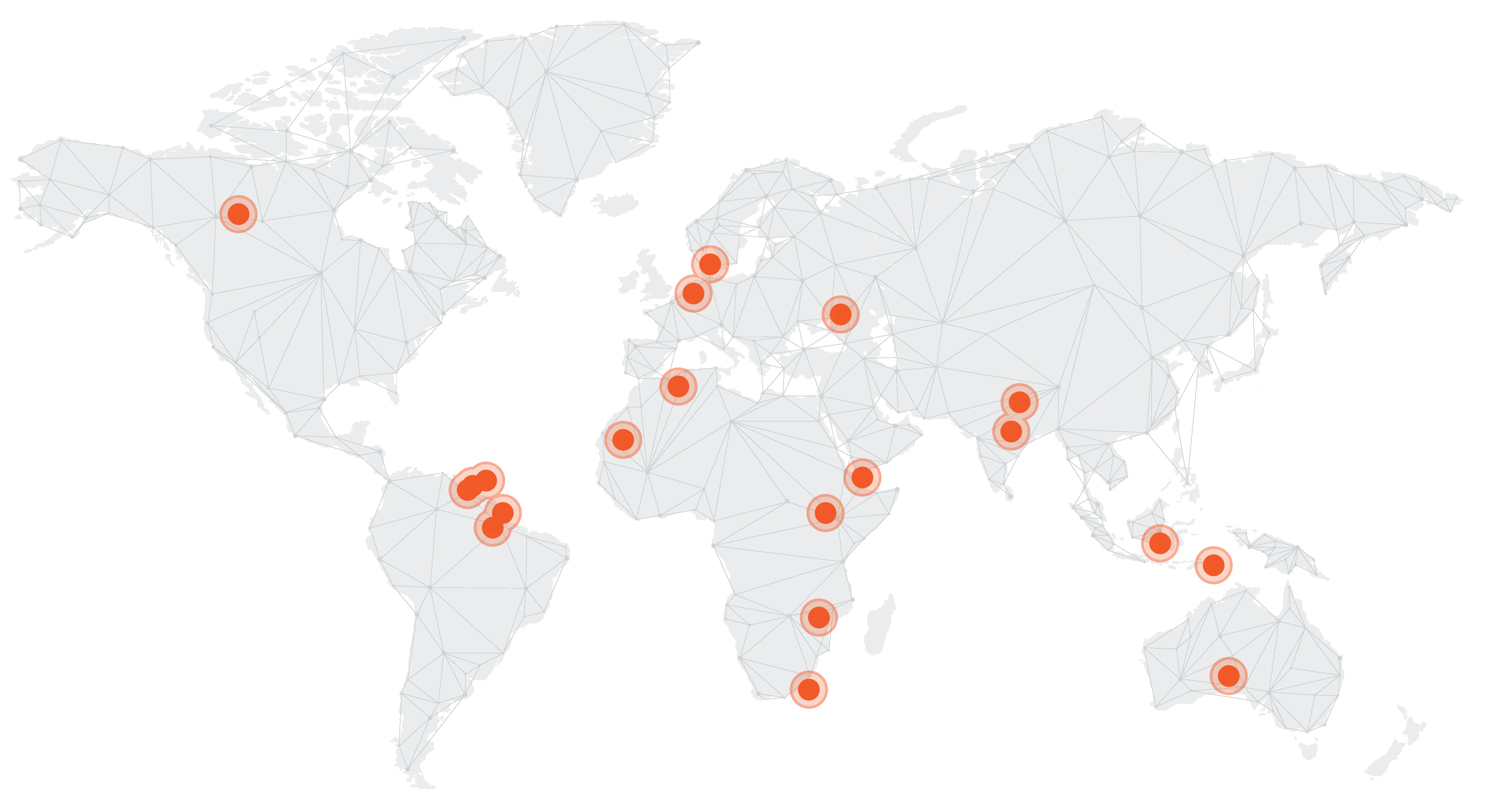 Global presence map