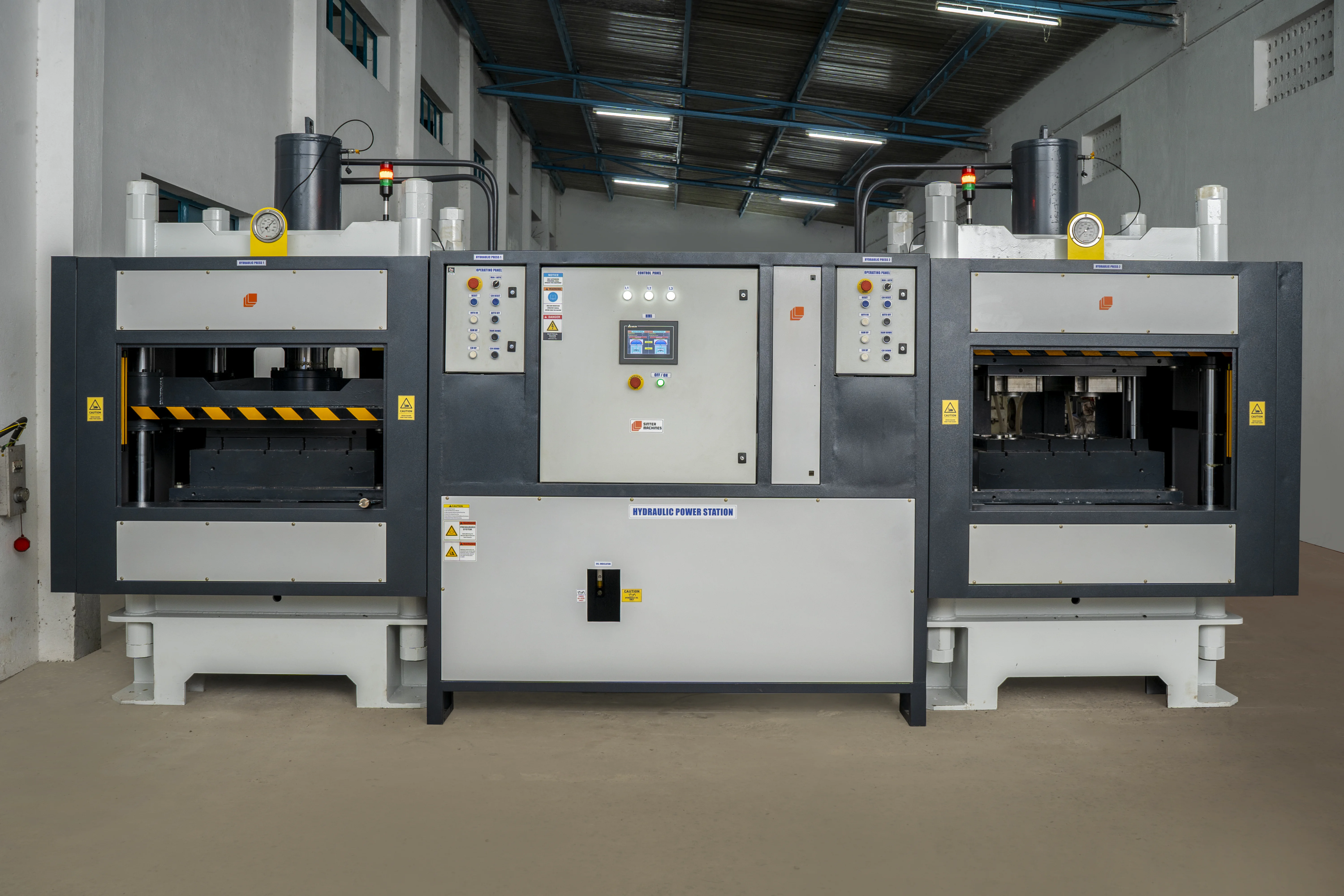 Snow-Melting Floor Slabs Press — hydraulic press 1
