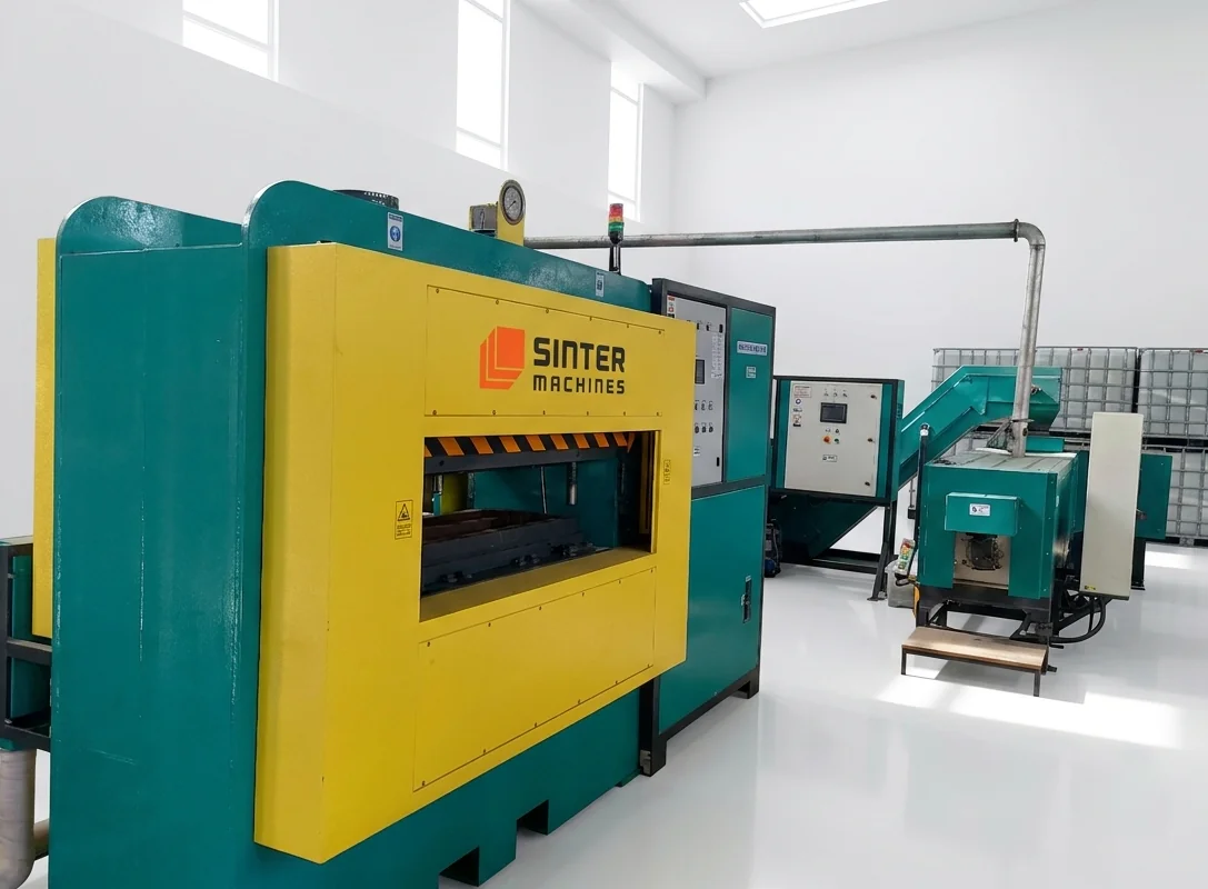 Snow-Melting Floor Slabs Press — hydraulic press 4