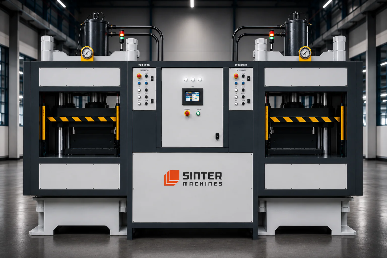 Snow-Melting Floor Slabs Press — hydraulic press 2
