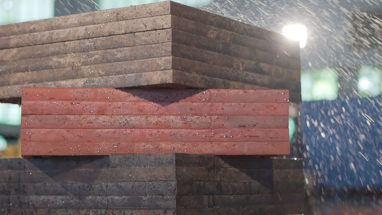 Snow-Melting Floor Slabs Press — finished product 2