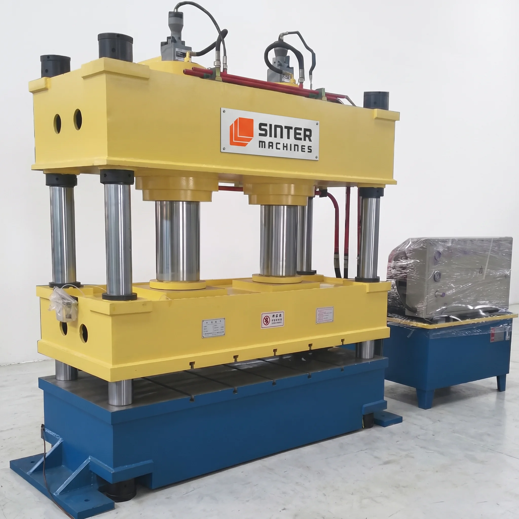 Decking Planks Press — hydraulic press 1