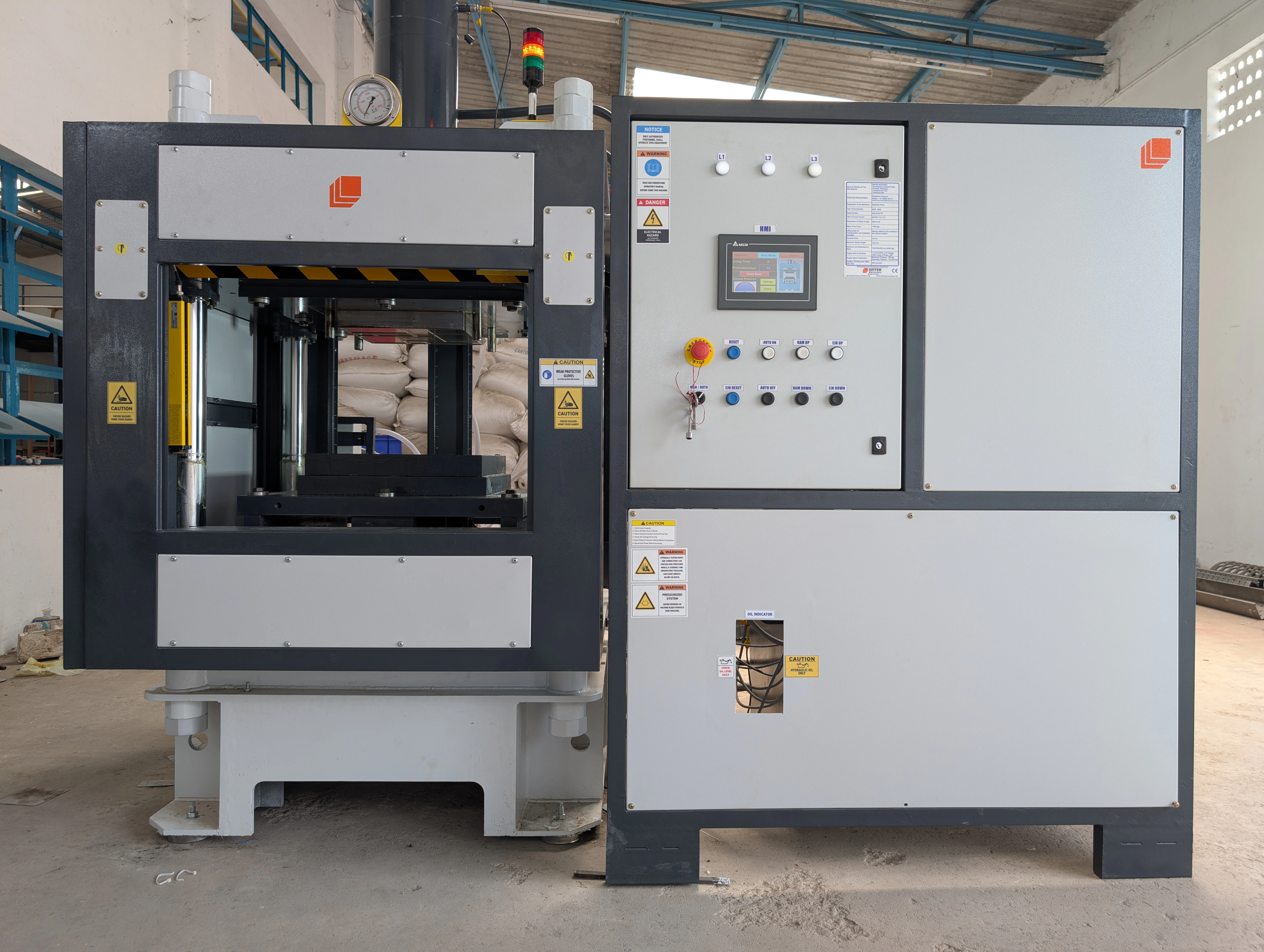 Interior Ceiling Tiles Press — hydraulic press 3