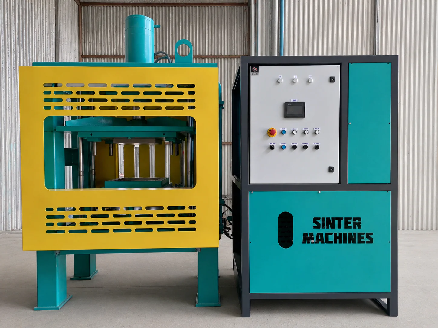 Wall Construction Bricks Press — hydraulic press 2