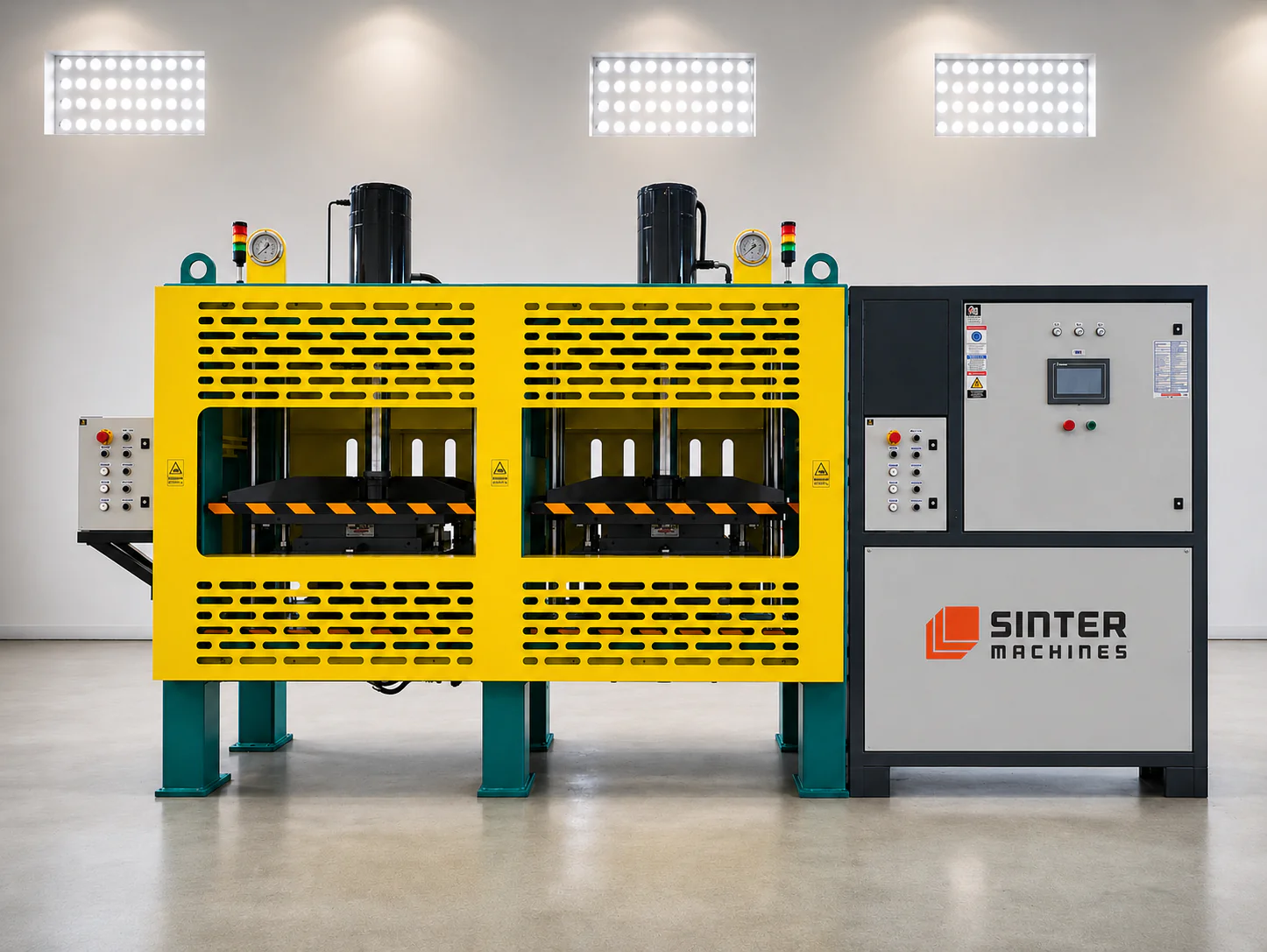 Wall Construction Bricks Press — hydraulic press 3