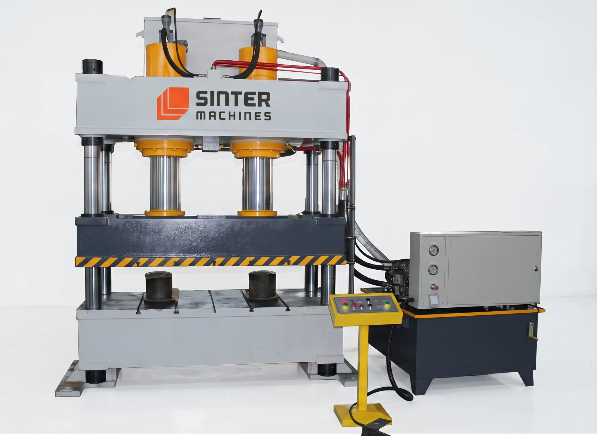 Road Humps Press — hydraulic press 1