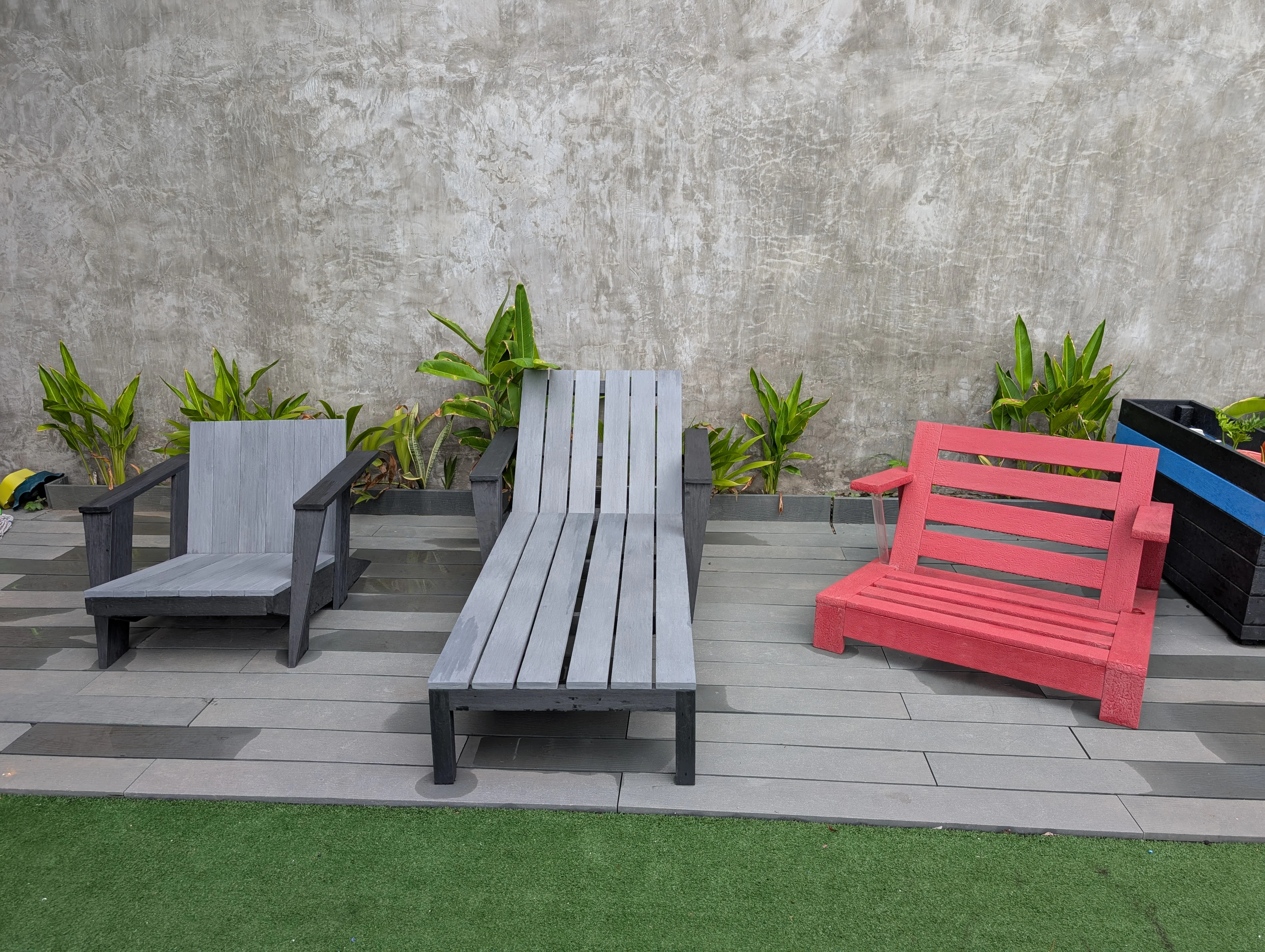 Beach Bench Planks Press — finished product 1
