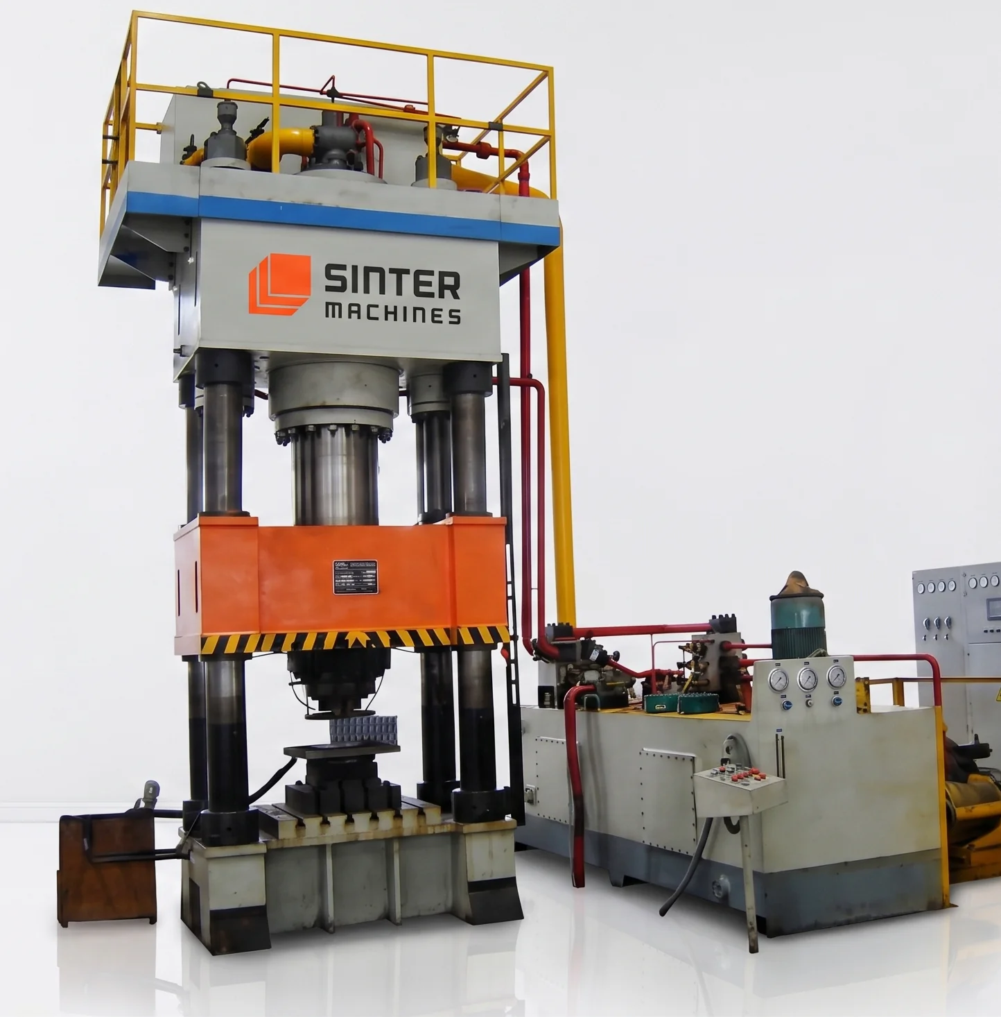 800T Water Tank Panel Press press view 3