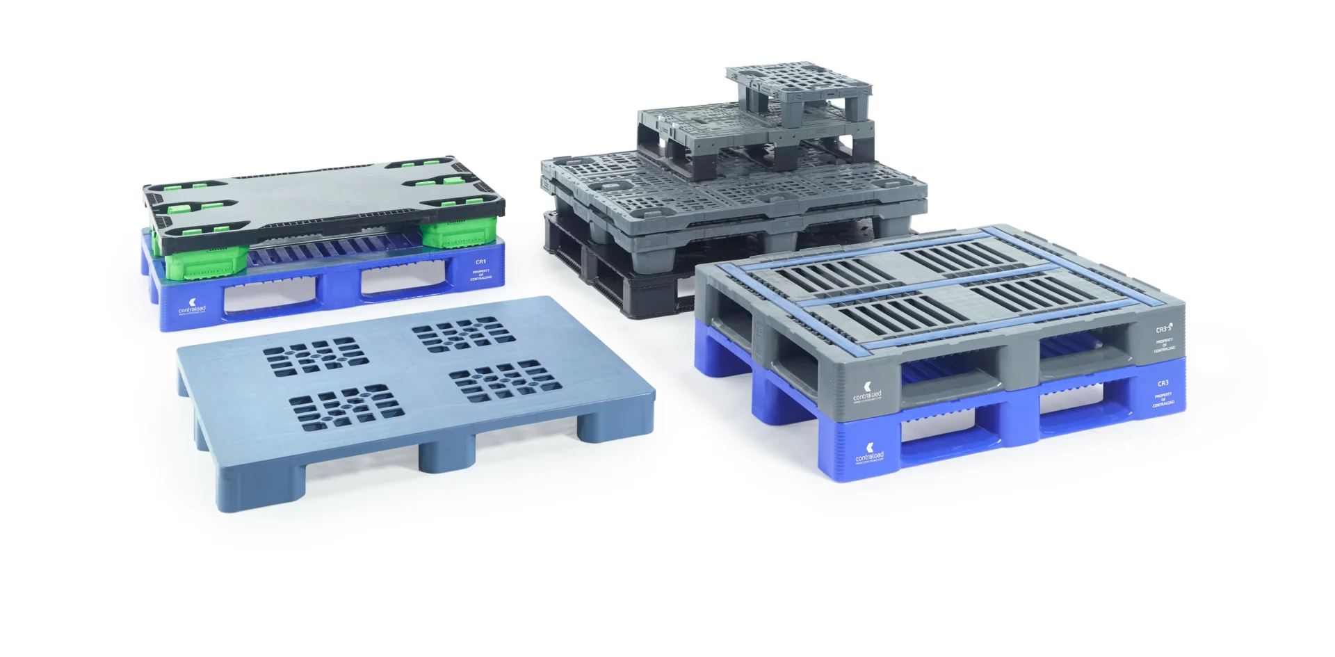 800T Nonagonal Plastic Pallets Press finished product 4