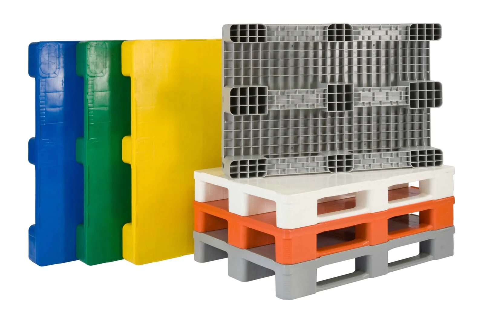 800T Nonagonal Plastic Pallets Press finished product 5