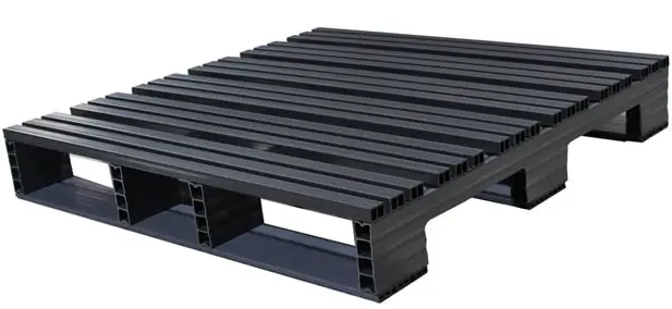 200T Recycled Plastic Lumber Pallets Press finished product 6