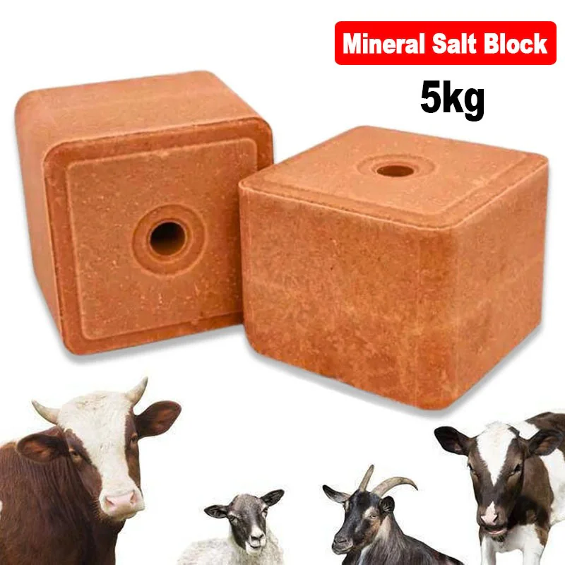 500T Sheep Lick Blocks Press finished product 5