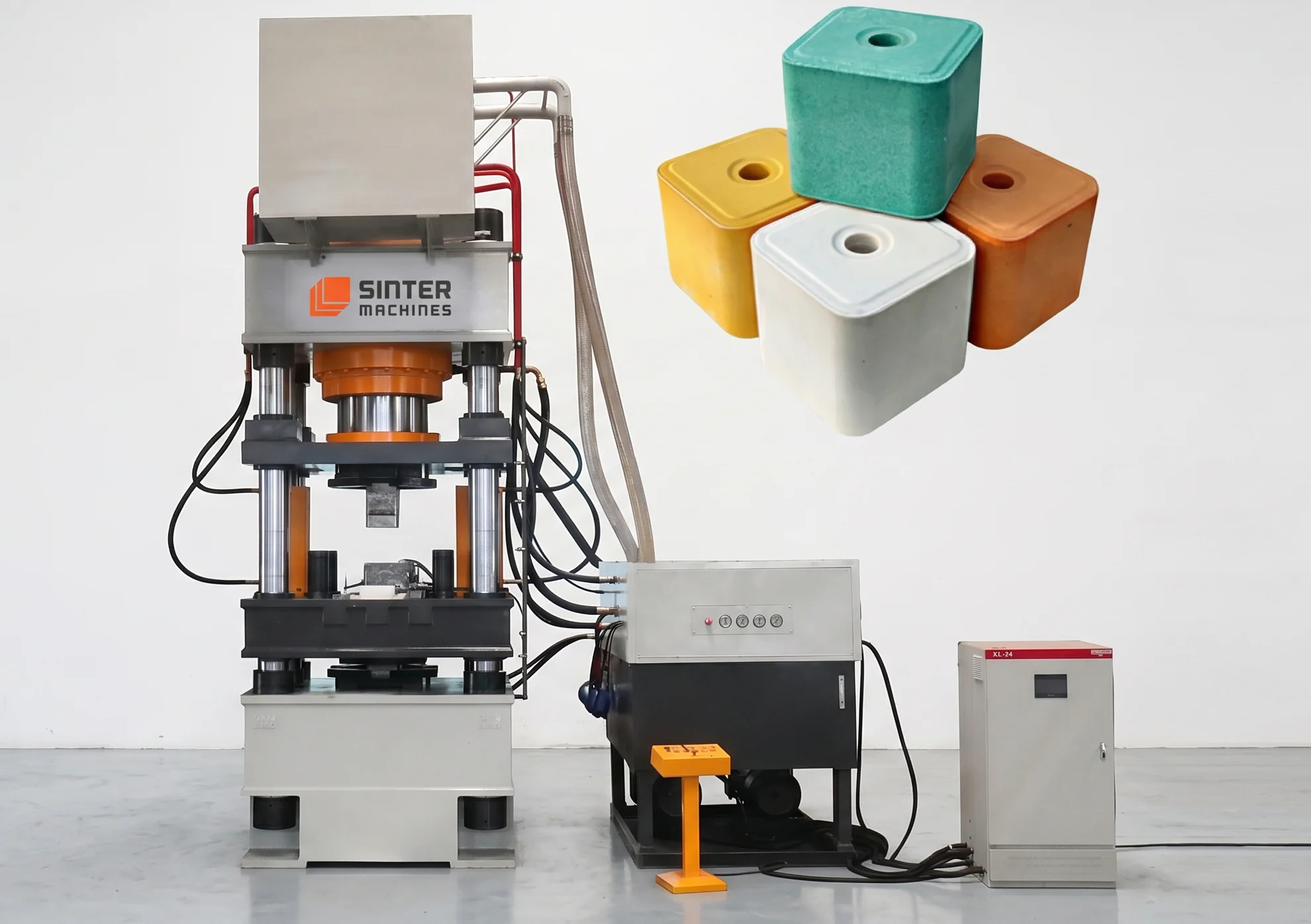 1000T Cattle Salt Blocks Press press view 1