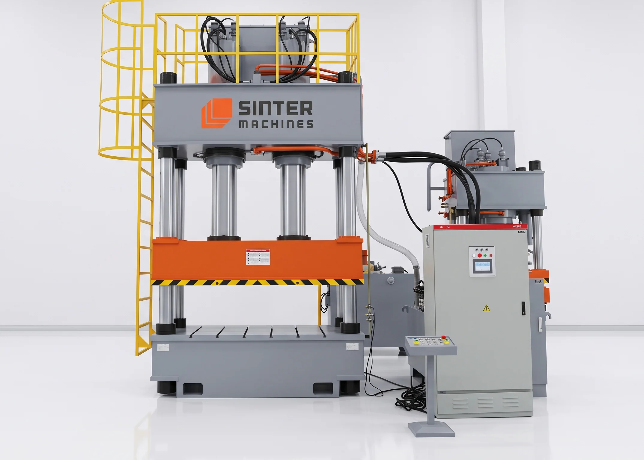 500T Medium Brackets & Housings Press press view 1