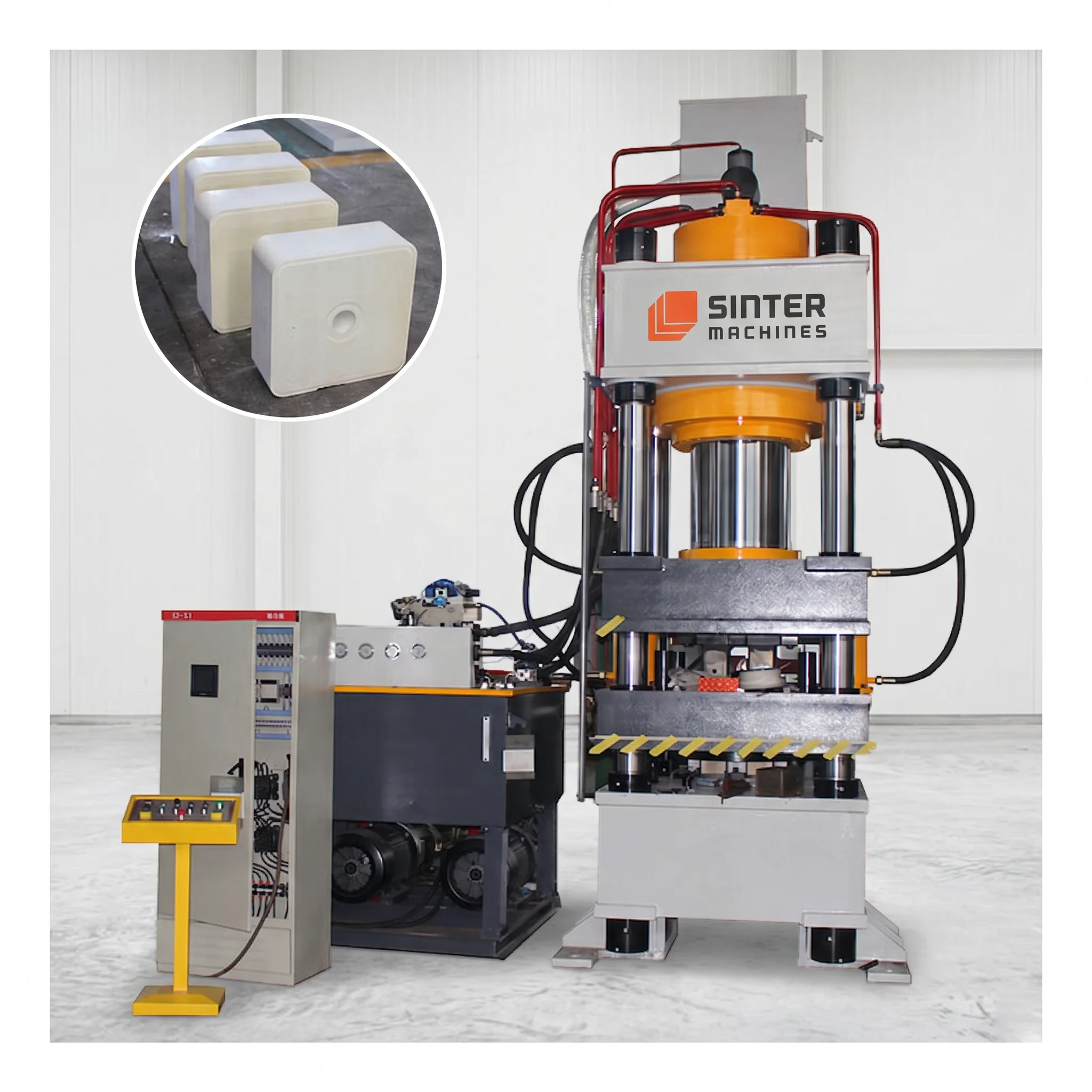 800T Large Rotors & Stators Press press view 1