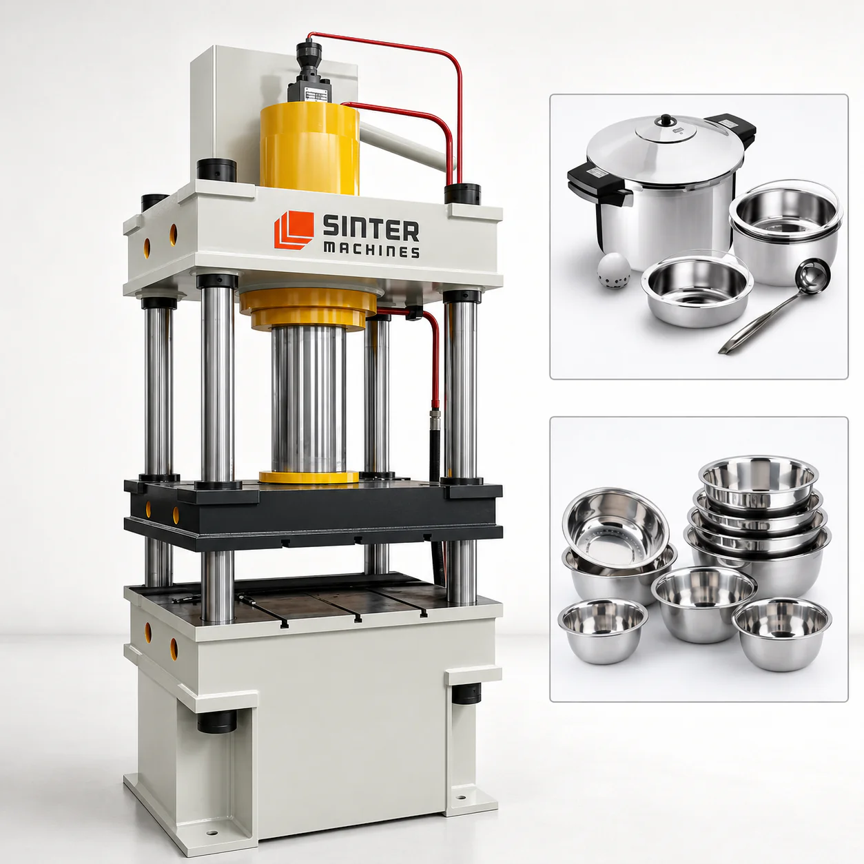 100T Household Pots and Pans Press press view 1
