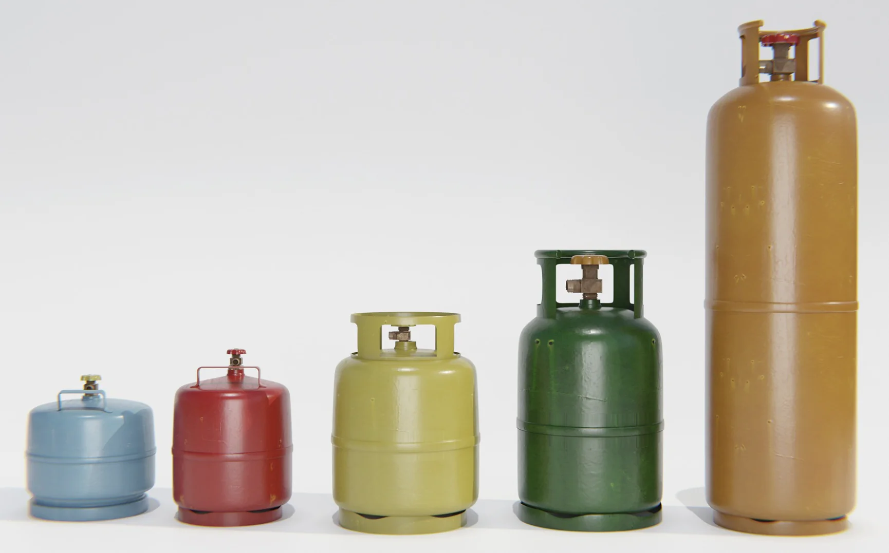 1250T Gas Cylinders Press finished product 3