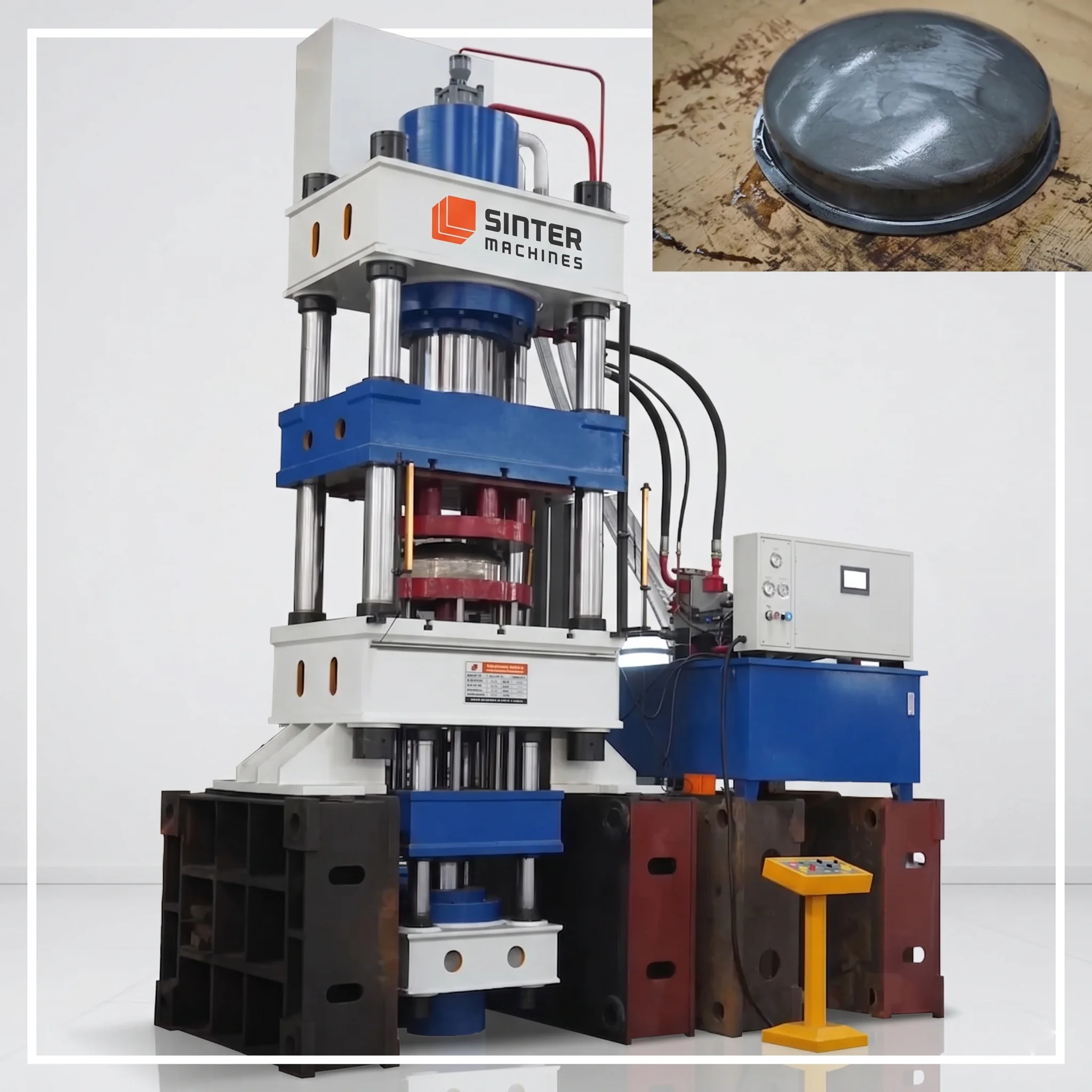 1250T Gas Cylinders Press press view 1