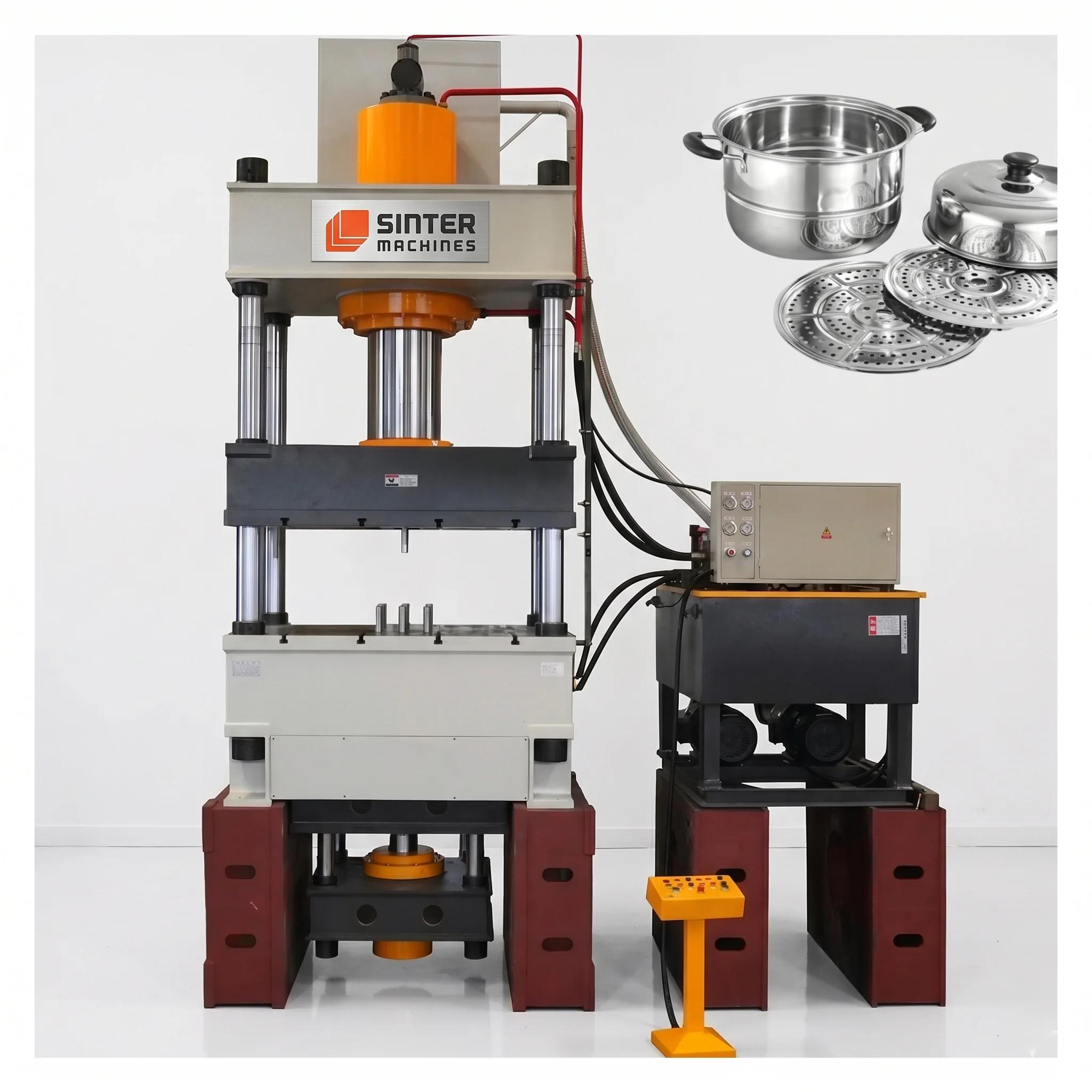500T SS Food Containers Press press view 4