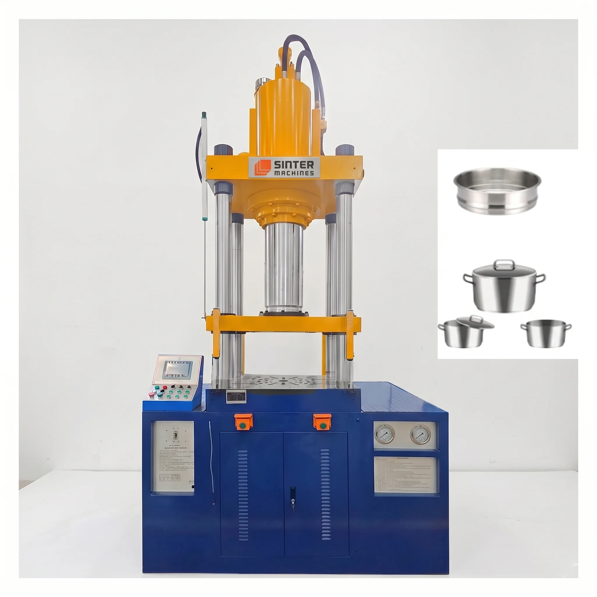 500T Stainless Steel Basin Press press view 2