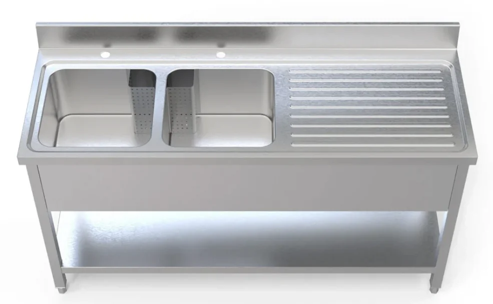 500T Stainless Steel Basin Press finished product 6