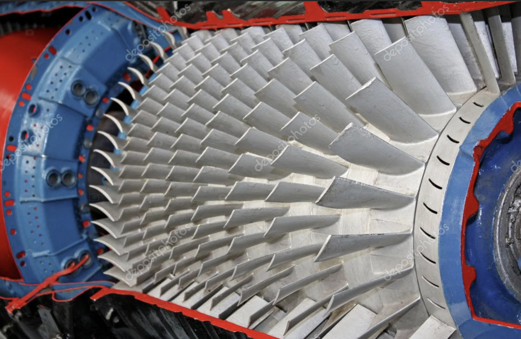 1000T Trimming turbine blades Press finished product 5