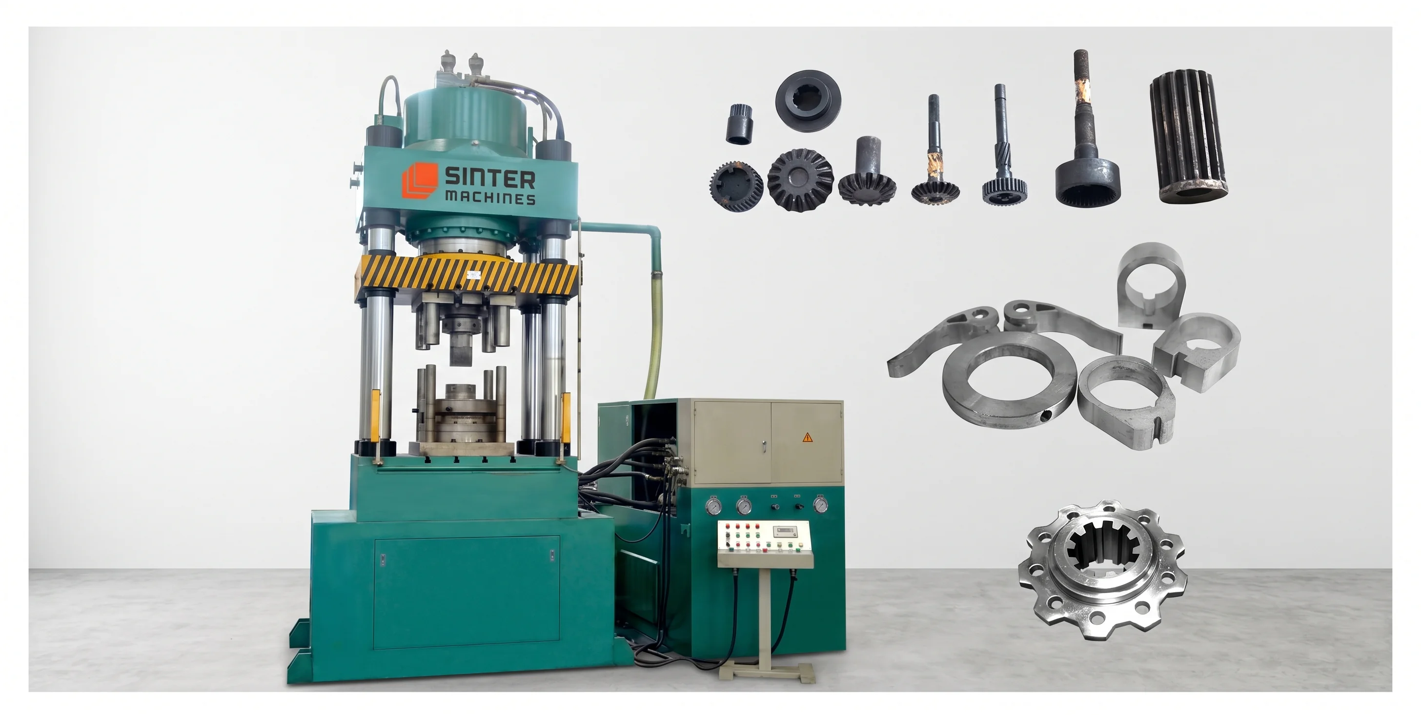 800T Bearing Case & Titanium Fasteners Press press view 1