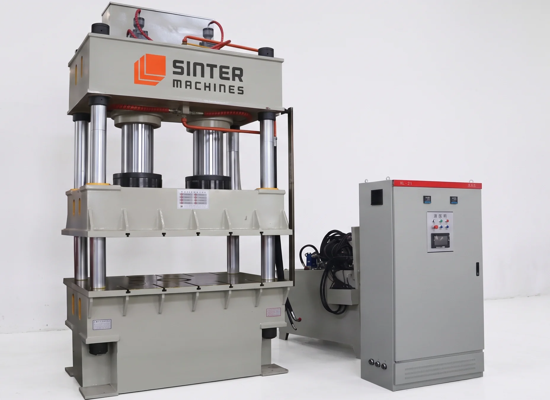400T Precision Aluminium Heat Sink Press press view 2