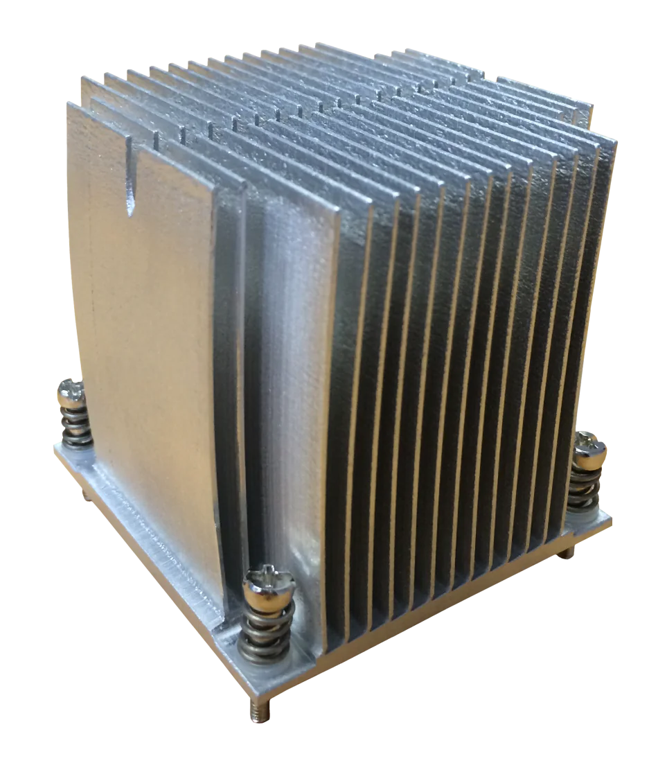 400T Precision Aluminium Heat Sink Press finished product 4