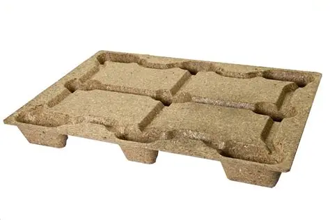 1000T Coconut Shell Powder Pallet Press finished product 1