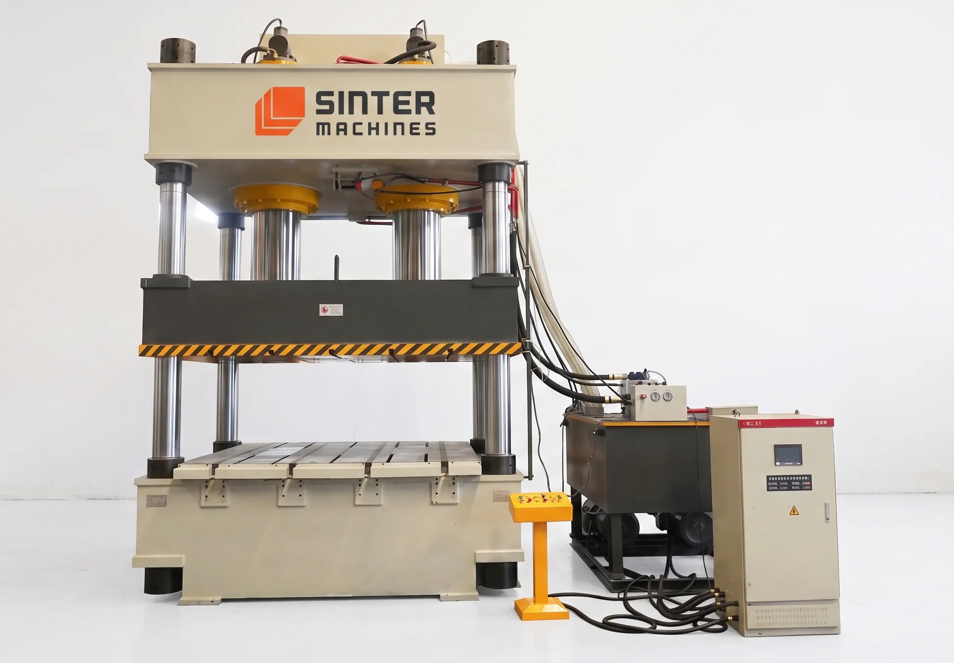 315T Waste Plastic Bottle Baling Press press view 1