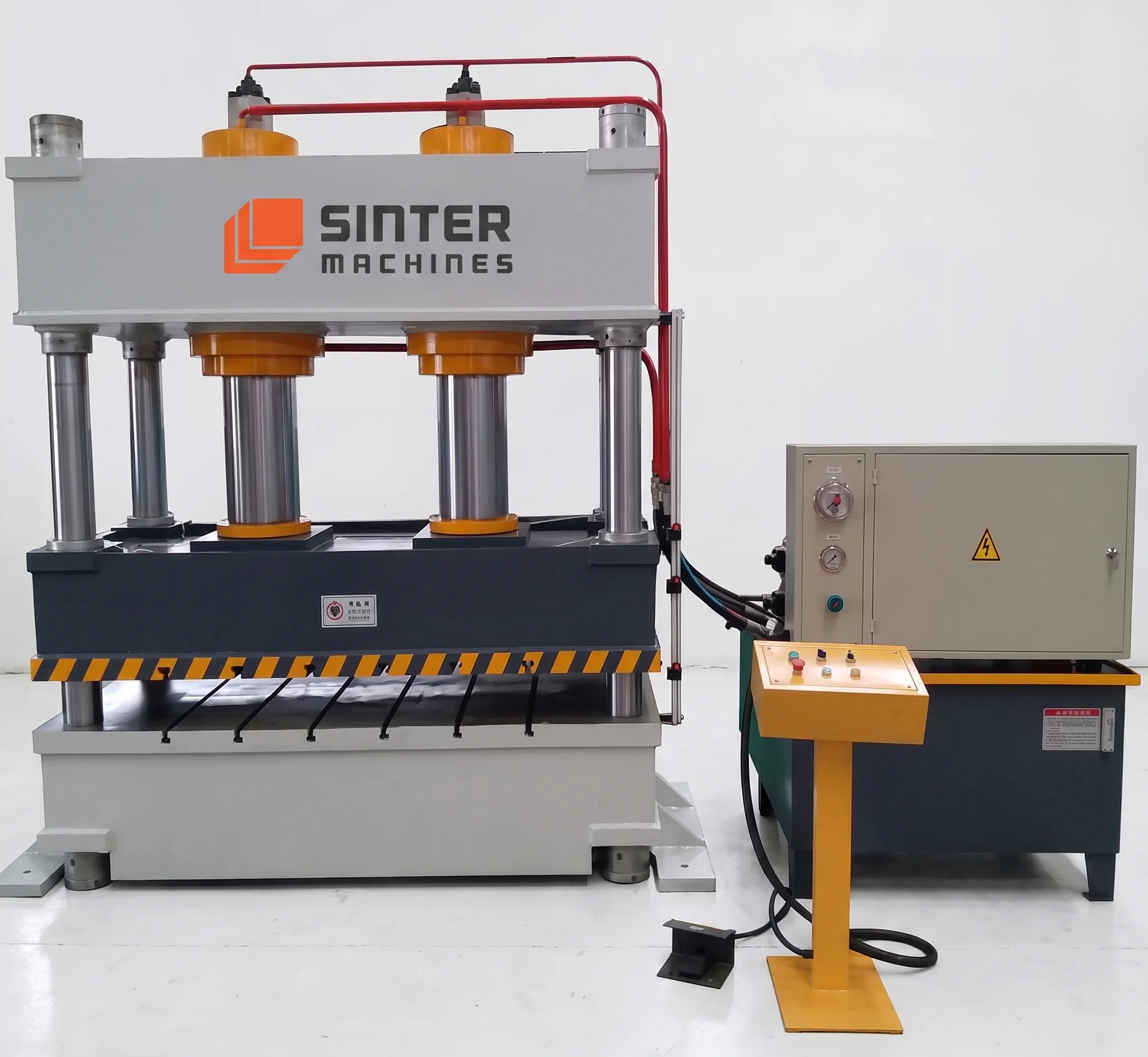 315T Waste Plastic Bottle Baling Press press view 2