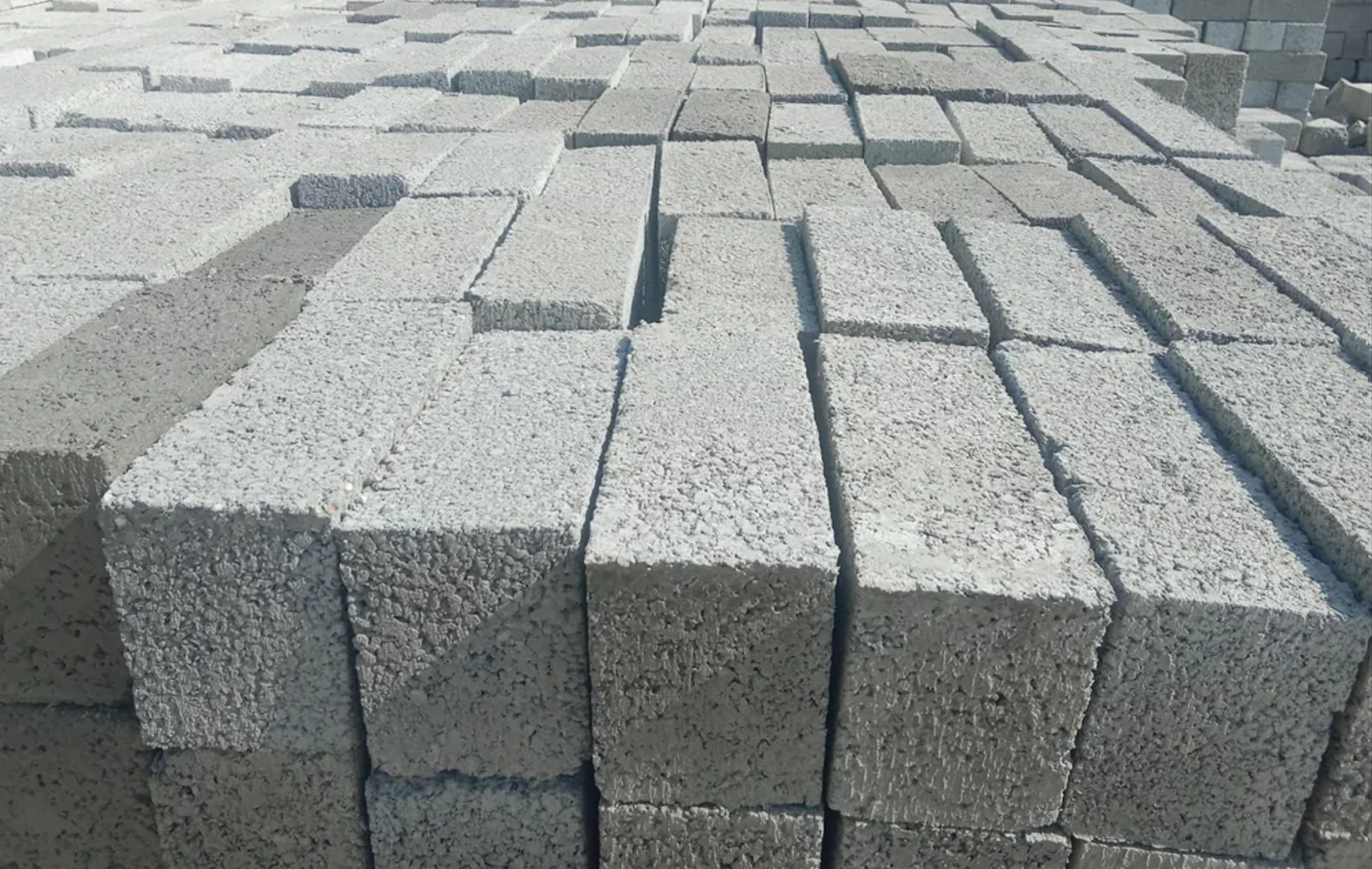 100T Fly Ash Bricks Press finished product 2