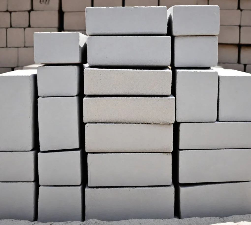 100T Fly Ash Bricks Press finished product 4