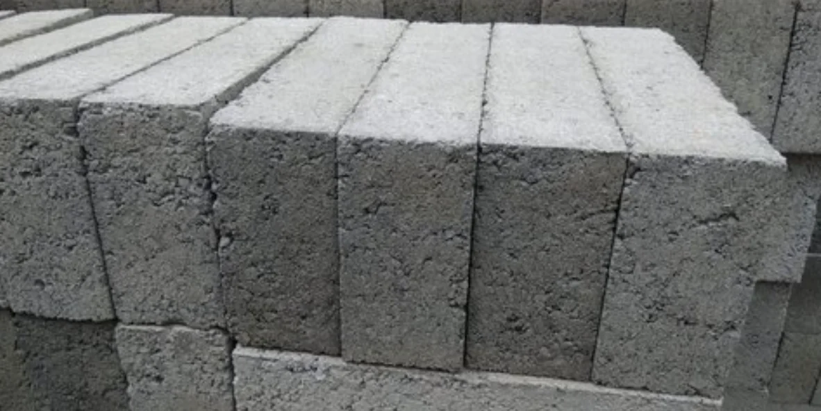 315T Crusher Quarry Dust Bricks Press finished product 1