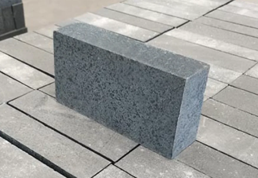 100T Bottom Pond Ash Bricks Press finished product 3