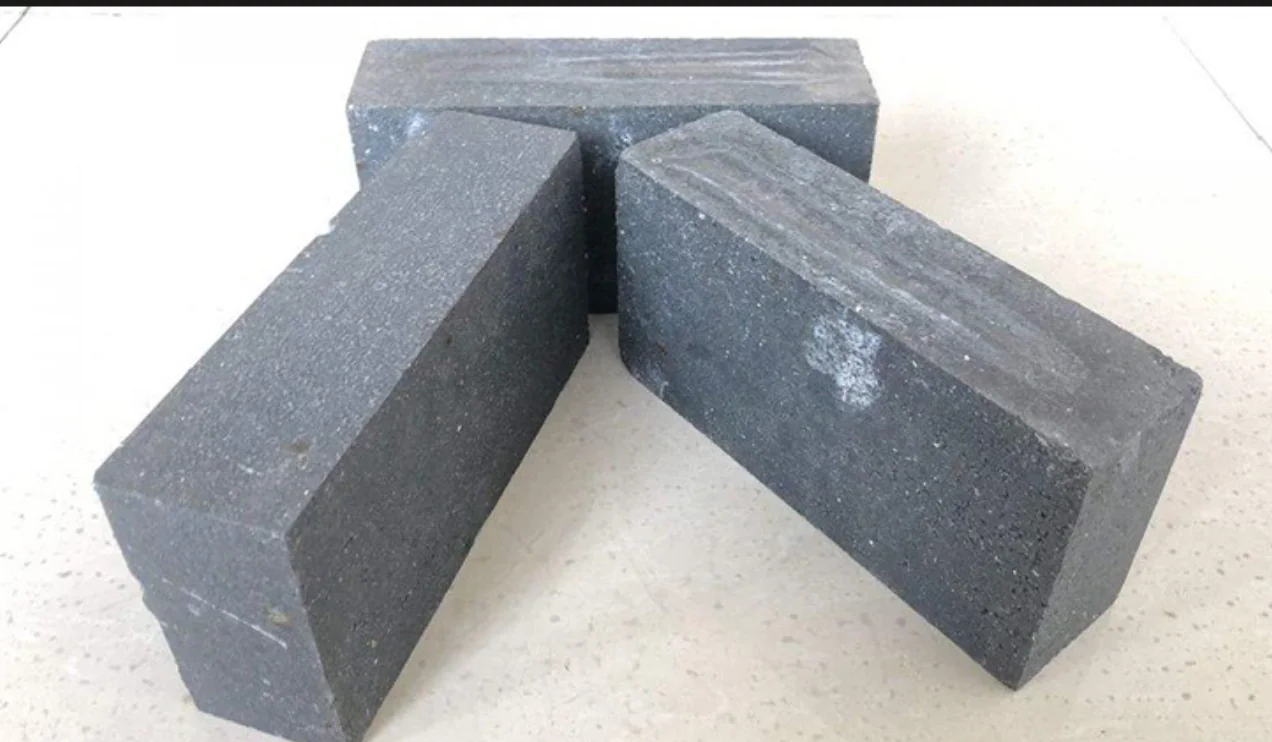 100T Bottom Pond Ash Bricks Press finished product 4