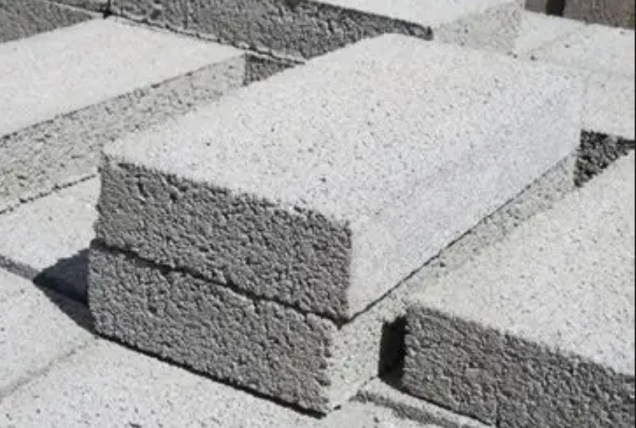 200T Bottom Pond Ash Bricks Press finished product 3