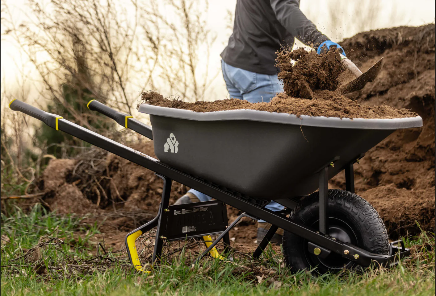 400T Trolley Wheelbarrow Press finished product 3