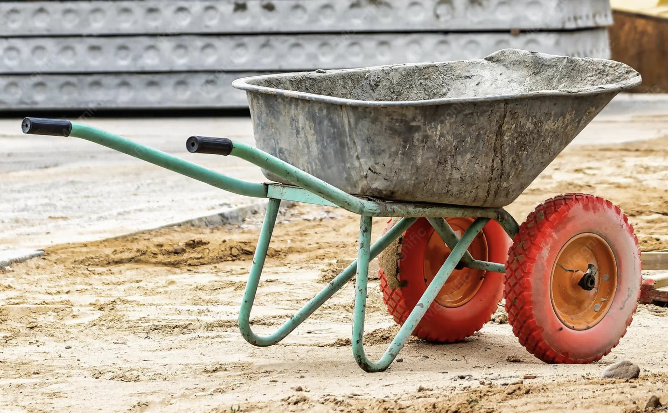400T Trolley Wheelbarrow Press finished product 4