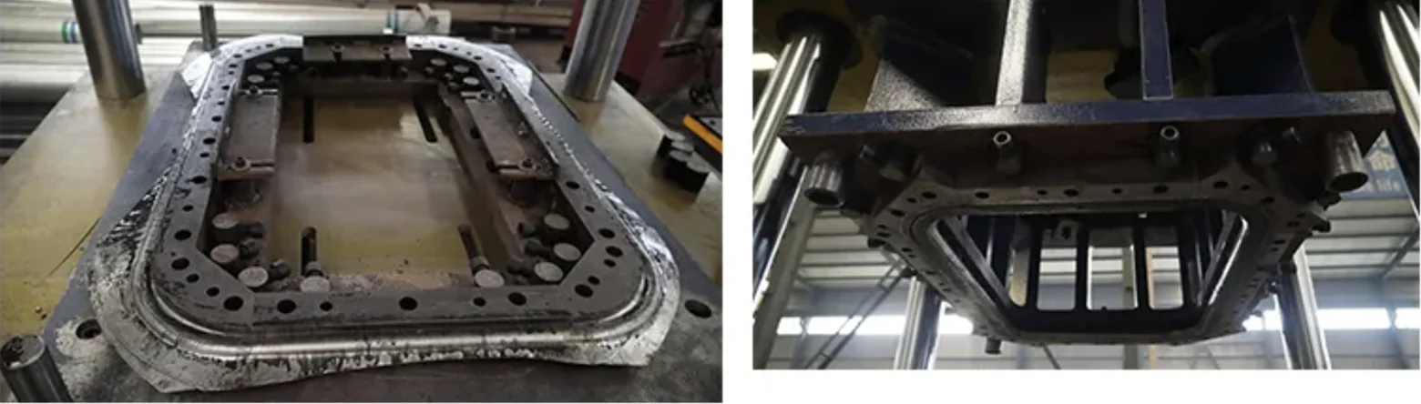 200T Wheelbarrow Metal Edge Cutting Press die mold