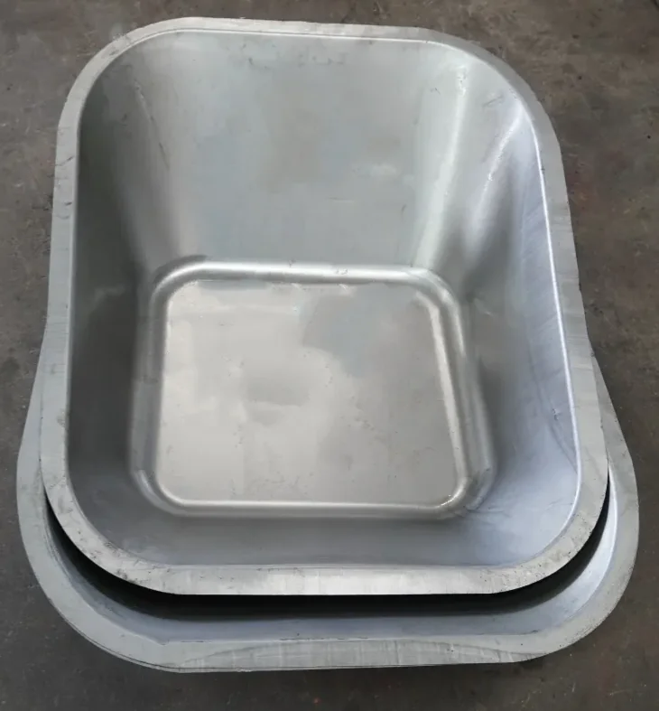 200T Wheelbarrow Metal Edge Cutting Press finished product 5