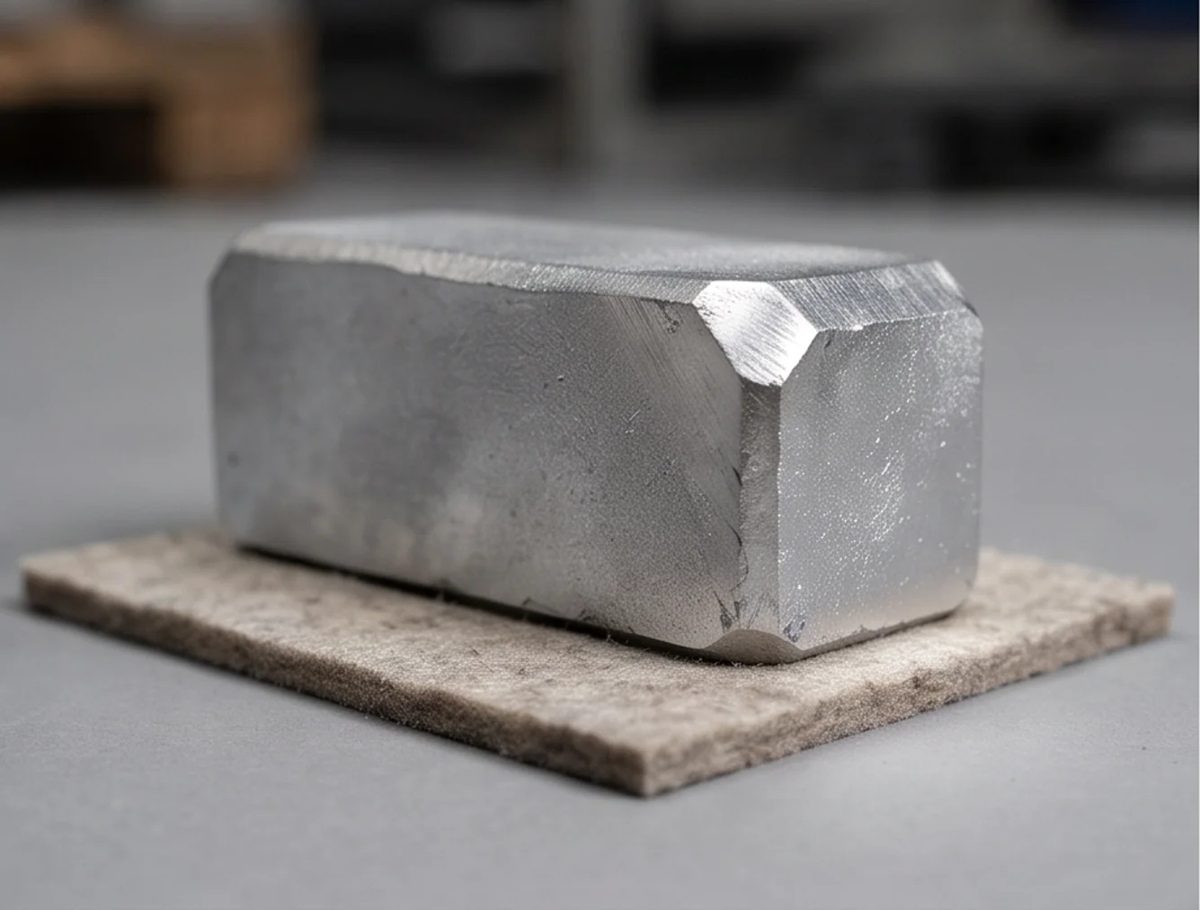 100T Zinc Powder Block Press — finished product 2