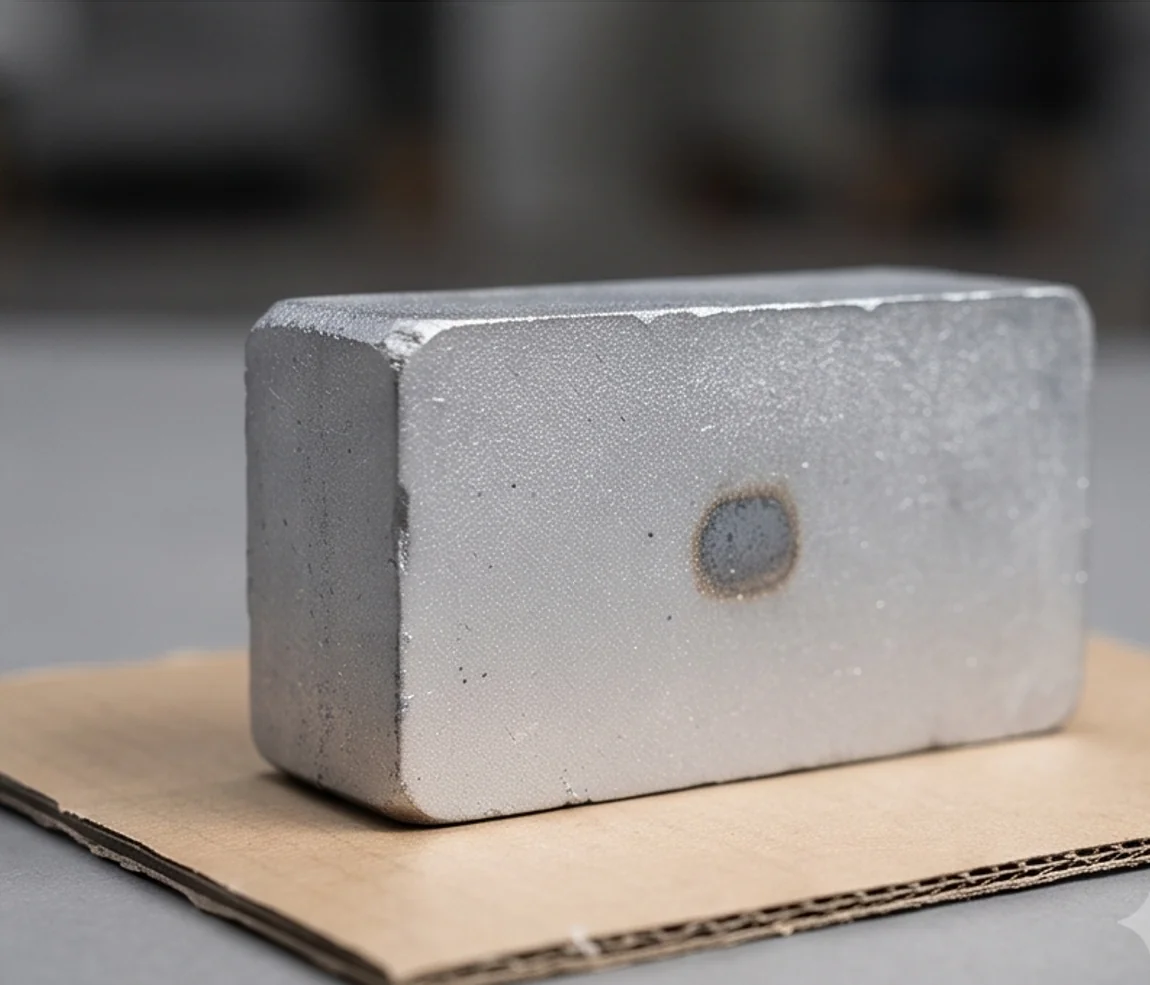 100T Zinc Powder Block Press — finished product 4