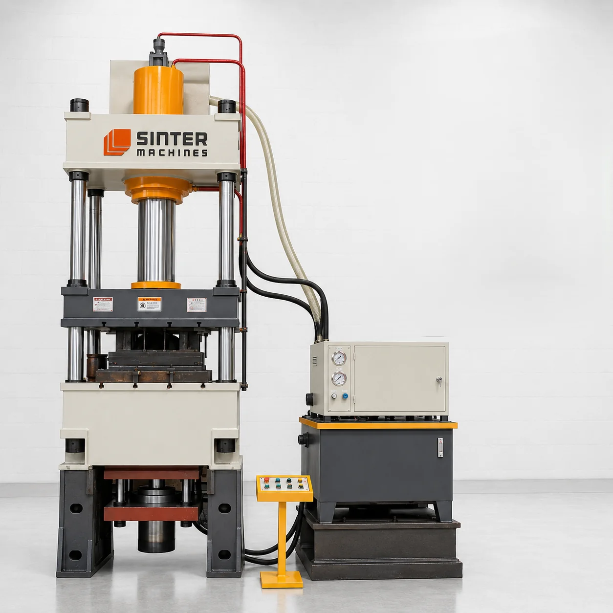 100T Zinc Powder Block Press 4