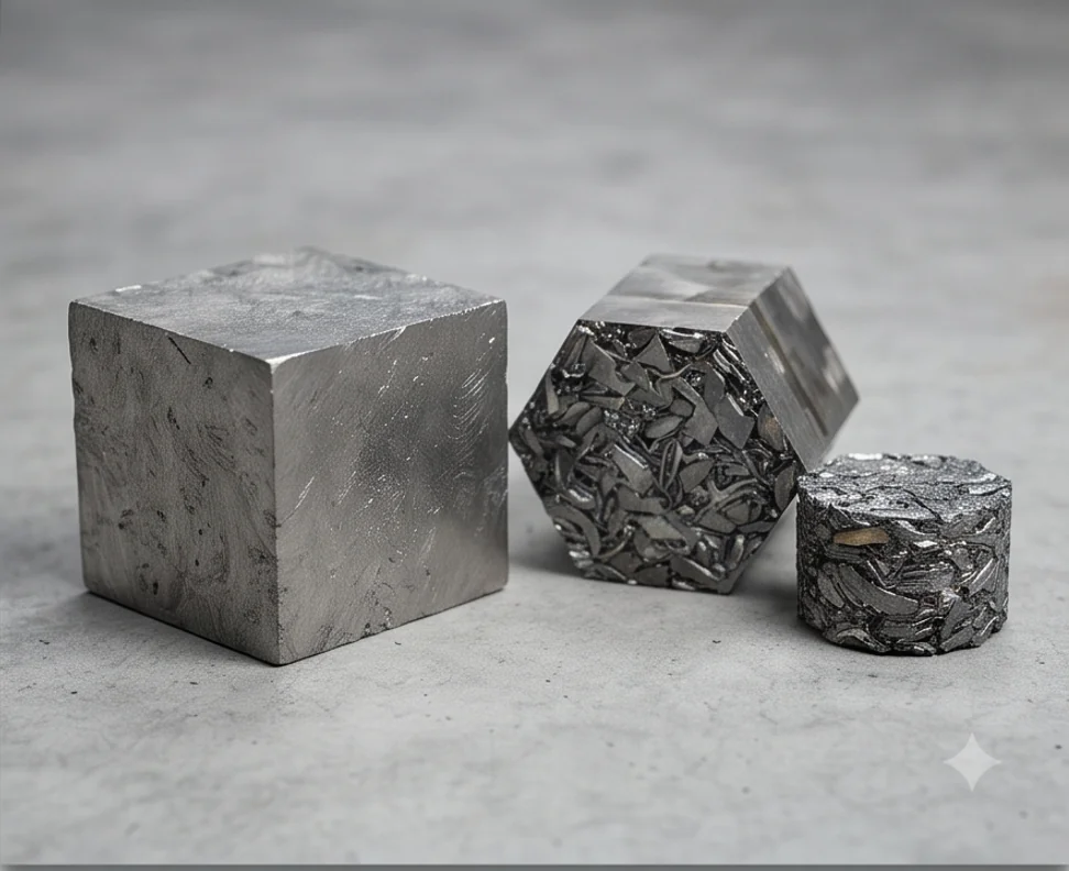 400T Metal Chips Block Press — finished product 4