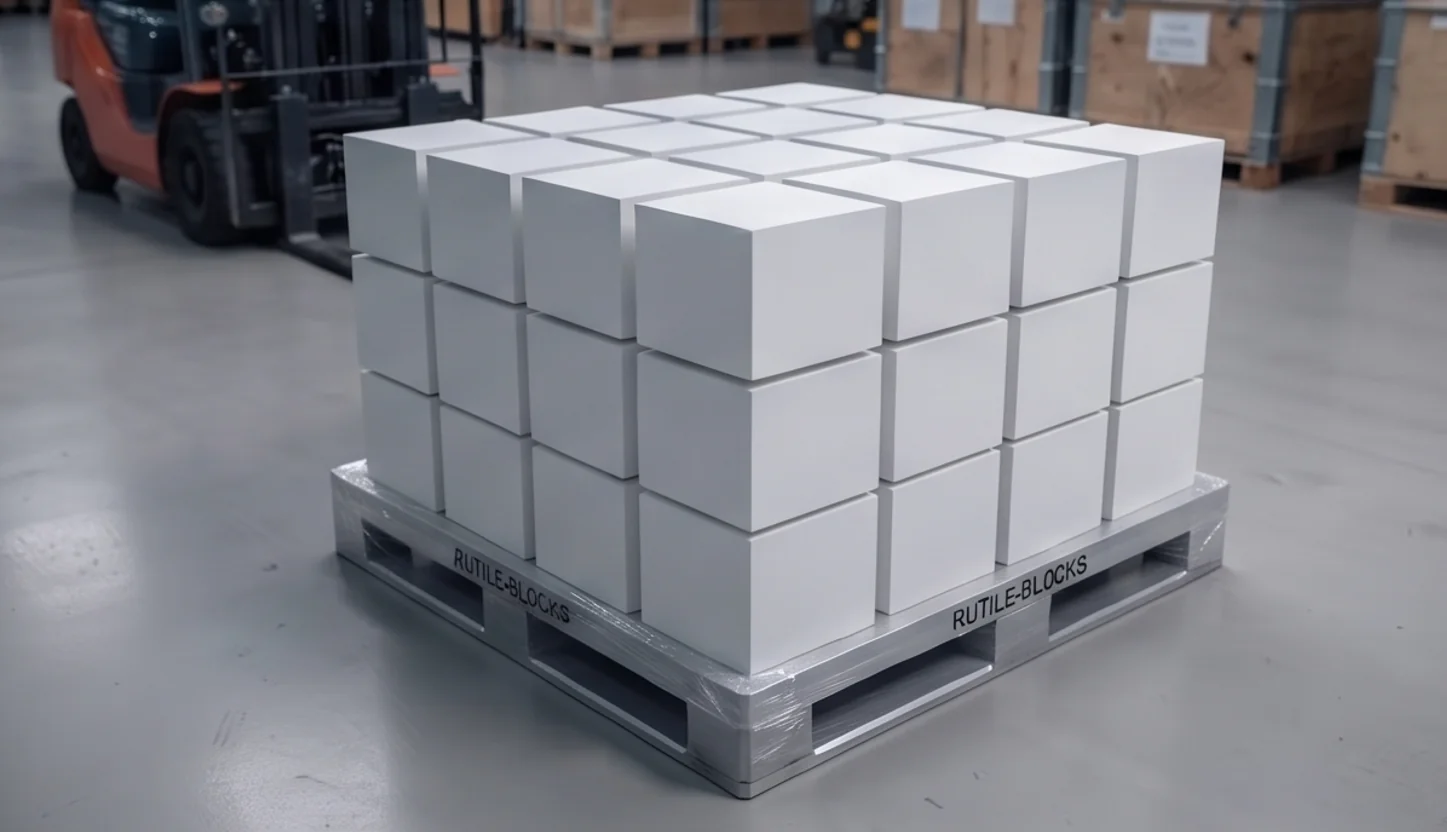 200T Rutile Powder Block Press — finished product 4