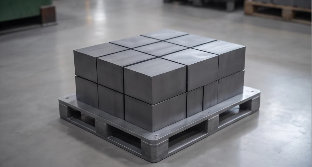 400T Molybdenite Powder Block Press — finished product 2