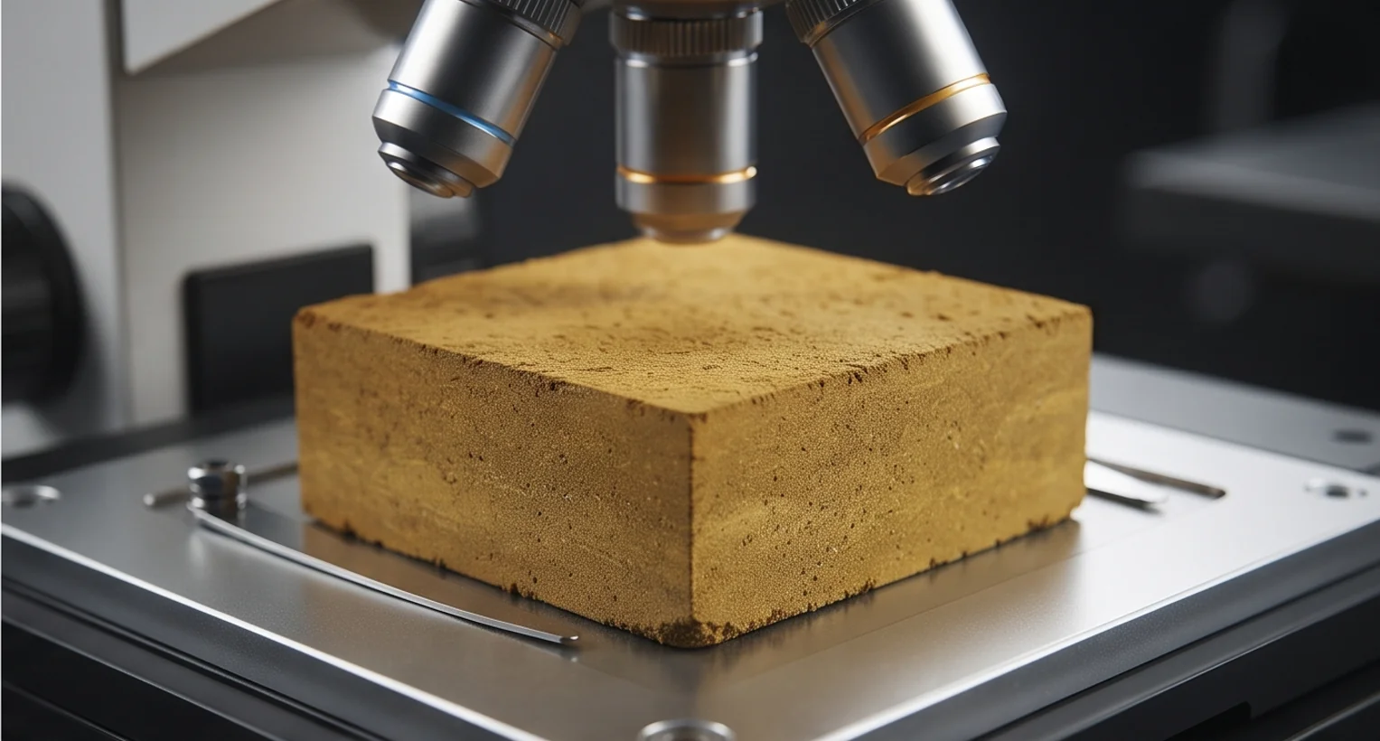 500T Limonite Powder Block Press — finished product 2