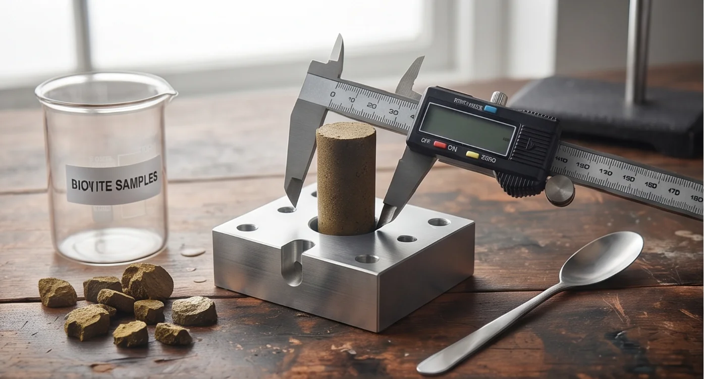 500T Limonite Powder Block Press — finished product 3